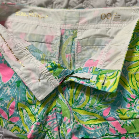 Lilly Pulitzer Walsh Shorts Coconut Jungle shorts - Picture 7 of 8